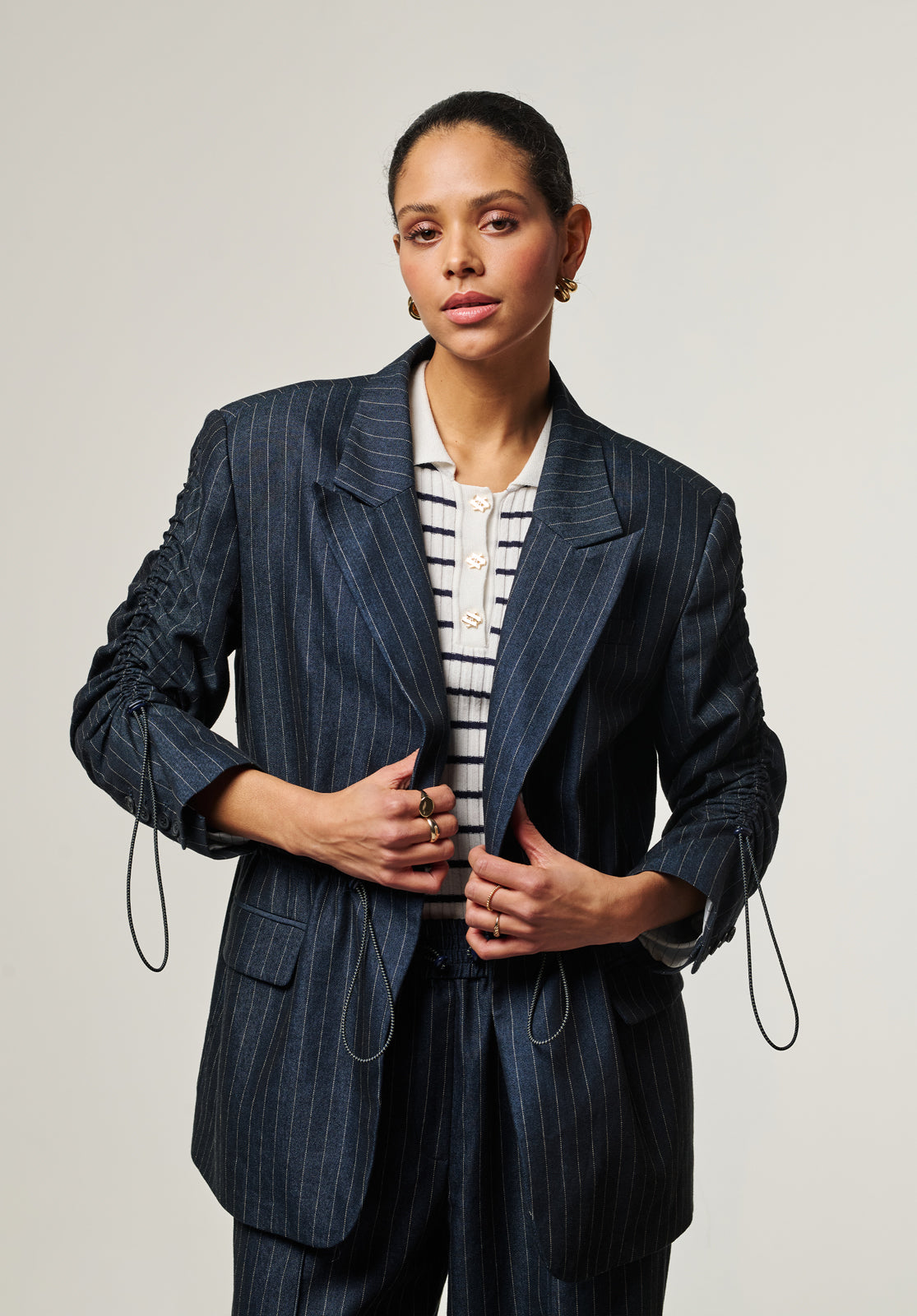 Brynn blazer dark blue