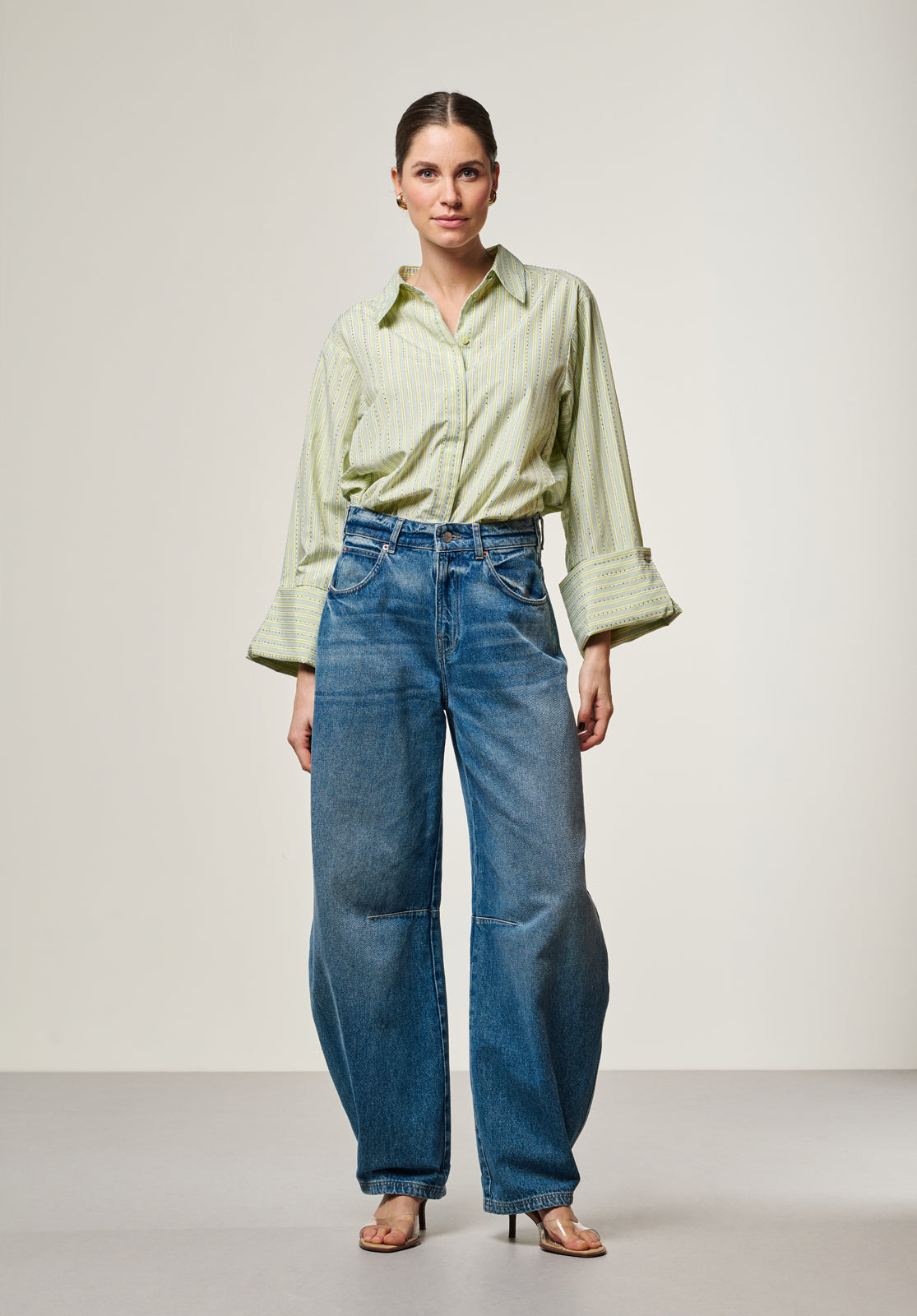 Sacha barrel jeans blue